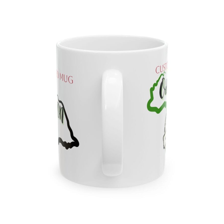 Personalized Ceramic Mug with Custom Name 11oz - Image 3