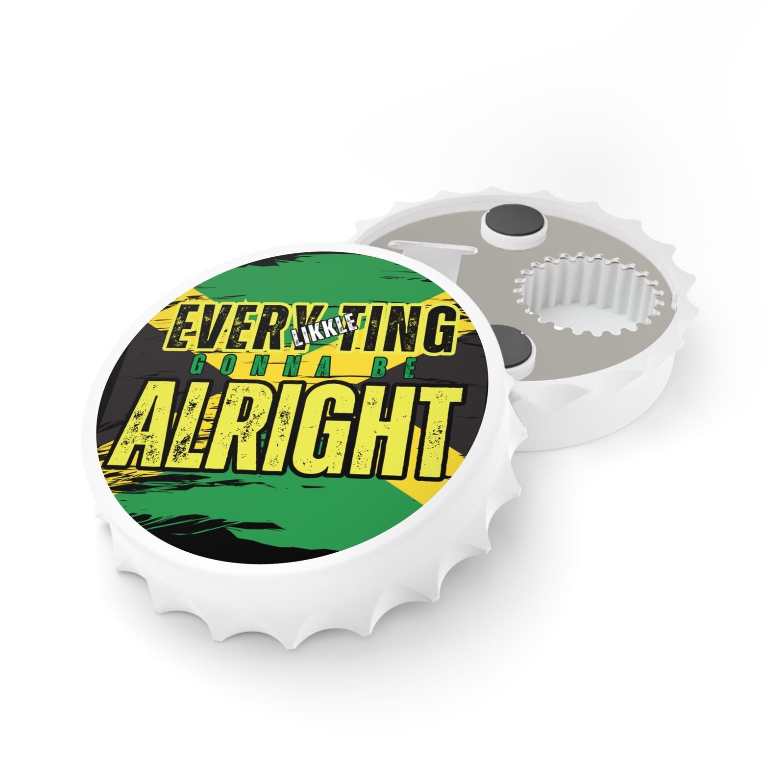 Jamaican Vibe Bottle Opener - Everything Gonna Be Alright Design - Image 3
