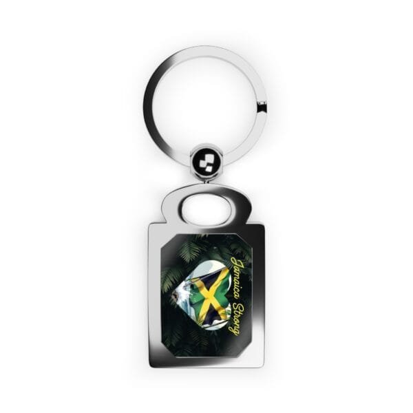 Jamaican Strong Keyring