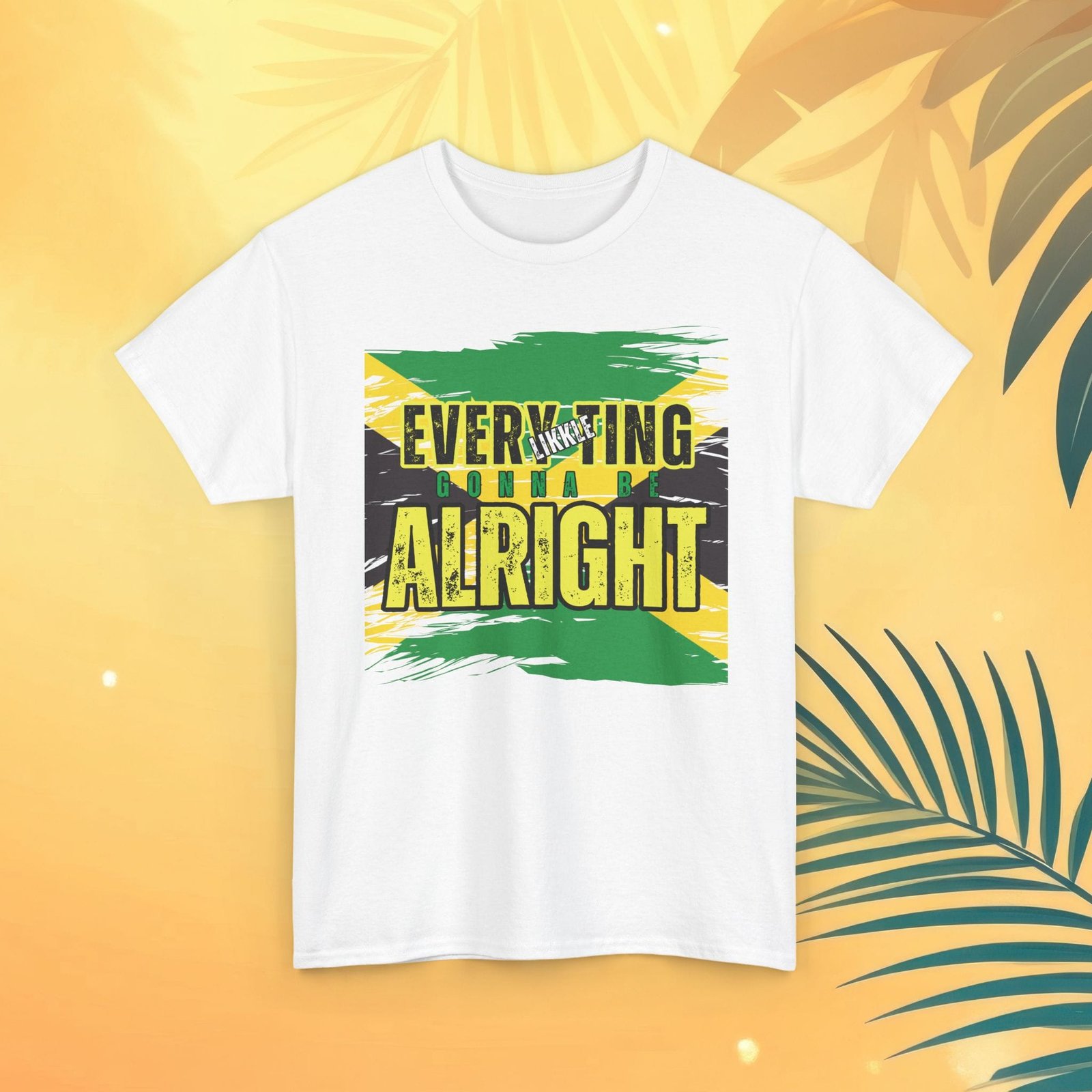 Every Likkle Ting's Gonna Be Alright Unisex Heavy Cotton Tee